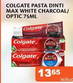 Unicarm Colgate pasta dinti max white charcoal/ optic Ofertă