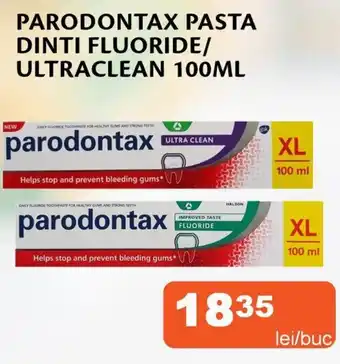 Unicarm Parodontax pasta dinti fluoride/ ultraclean Ofertă