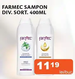 Unicarm Farmec sampon div. sort. Ofertă