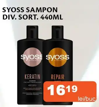 Unicarm Syoss sampon div. sort. Ofertă