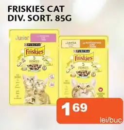 Unicarm Friskies cat div. sort. Ofertă