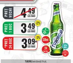 CBA TUBORG bere blondă Ofertă