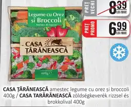 CBA CASA ȚĂRĂNEASCĂ amestec legume cu orez și broccoli Ofertă