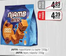 CBA JAFFA napolitane cu lapte Ofertă