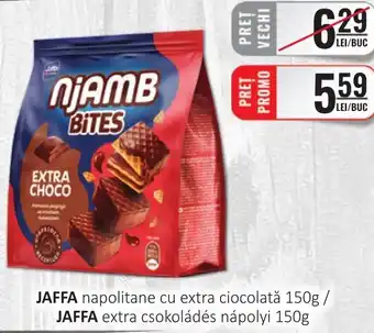 CBA JAFFA napolitane cu extra ciocolată Ofertă