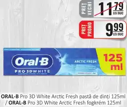 CBA ORAL-B Pro 3D White Arctic Fresh pastă de dinți Ofertă