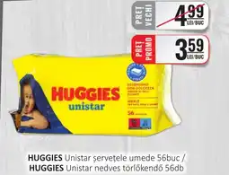 CBA HUGGIES Unistar şerveţele umede Ofertă