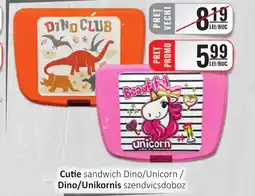 CBA Cutie sandwich Dino/Unicorn Ofertă