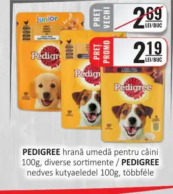 CBA PEDIGREE hrană umedă pentru câini Ofertă