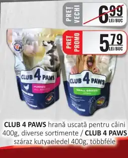 CBA CLUB 4 PAWS hrană uscată pentru câini Ofertă