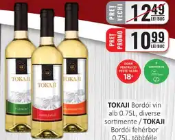 CBA TOKAJI Bordói vin alb Ofertă