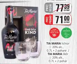 CBA TIA MARIA lichior 20% alc. Ofertă