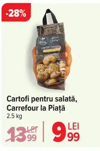 Carrefour Cartofi pentru salată, Carrefour la Piaţă Ofertă