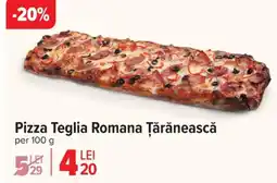 Carrefour Pizza Teglia Romana Țărănească Ofertă