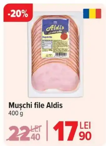 Carrefour Muschi file Aldis Ofertă