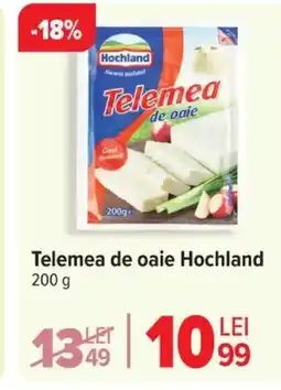 Carrefour Telemea de oaie Hochland Ofertă