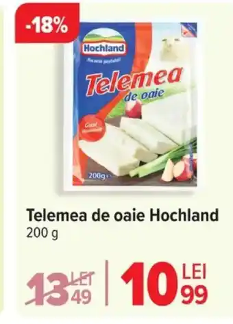 Carrefour Telemea de oaie Hochland Ofertă