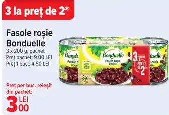 Carrefour Fasole roşie Bonduelle Ofertă