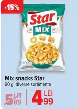 Carrefour Mix snacks Star Ofertă