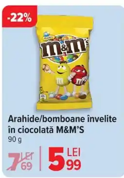 Carrefour Arahide/bomboane învelite în ciocolată M&M'S Ofertă