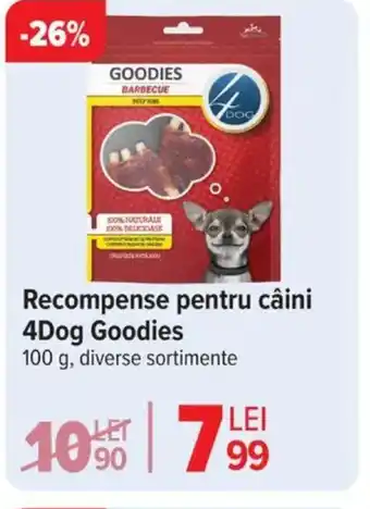 Carrefour Recompense pentru câini 4Dog Goodies Ofertă