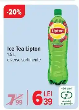 Carrefour Ice Tea Lipton Ofertă
