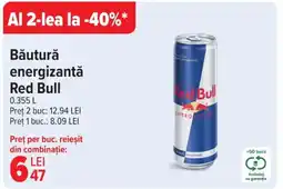 Carrefour Băutură energizantă Red Bull Ofertă