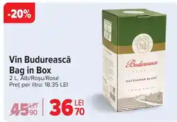 Carrefour Vin Budurească Bag in Box Ofertă