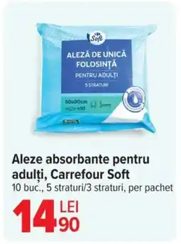 Carrefour Aleze absorbante pentru adulţi, Carrefour Soft Ofertă