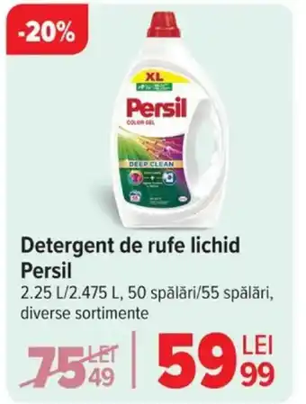 Carrefour Detergent de rufe lichid Persil Ofertă