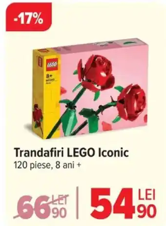 Carrefour Trandafiri LEGO Iconic Ofertă