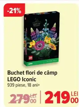 Carrefour Buchet flori de câmp LEGO Iconic Ofertă