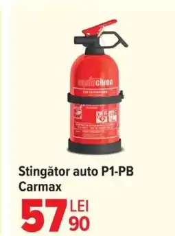 Carrefour Stingător auto P1-PB Carmax Ofertă