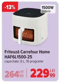 Carrefour Friteuzǎ Carrefour Home HAF6L1500-25 Ofertă