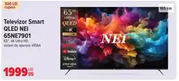 Carrefour Televizor Smart QLED NEI 65NE7901 Ofertă