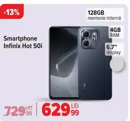 Carrefour Smartphone Infinix Hot 50i Ofertă