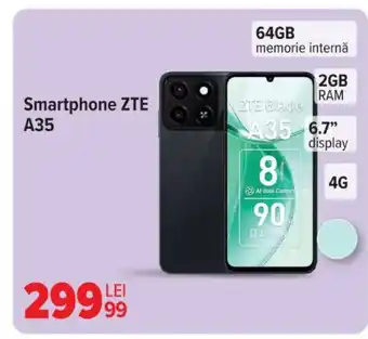 Carrefour Smartphone ZTE A35 Ofertă