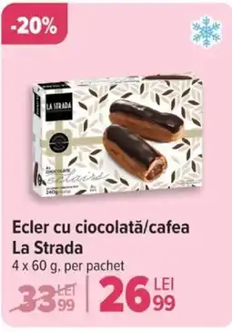 Carrefour Ecler cu ciocolată/cafea La Strada Ofertă