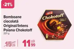 Carrefour Bomboane ciocolată Original/Intens Poiana Chokotoff Ofertă