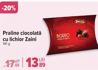 Carrefour Praline ciocolată cu lichior Zaini Ofertă