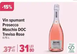 Carrefour Vin spumant Prosecco Maschio DOC Treviso Rose Ofertă