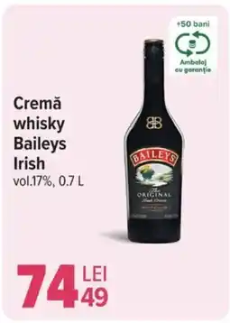 Carrefour Cremă whisky Baileys Irish Ofertă