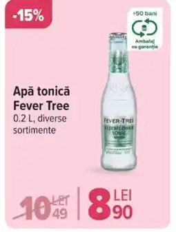 Carrefour Apǎ tonică Fever Tree Ofertă