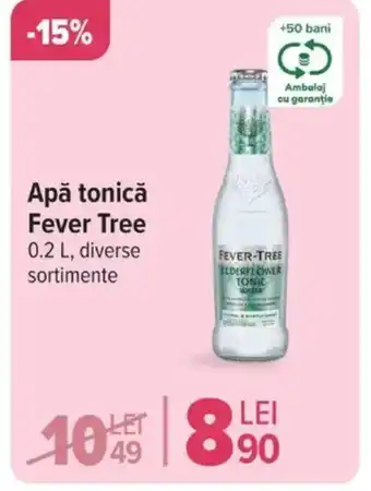 Carrefour Apǎ tonică Fever Tree Ofertă