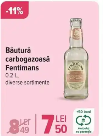 Carrefour Băutură carbogazoasă Fentimans Ofertă