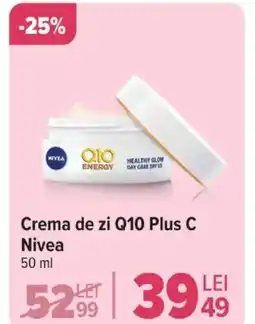 Carrefour Crema de zi Q10 Plus C Nivea Ofertă