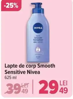 Carrefour Lapte de corp Smooth Sensitive Nivea Ofertă