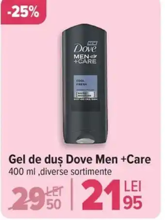 Carrefour Gel de duş Dove Men +Care Ofertă