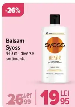 Carrefour Balsam Syoss Ofertă