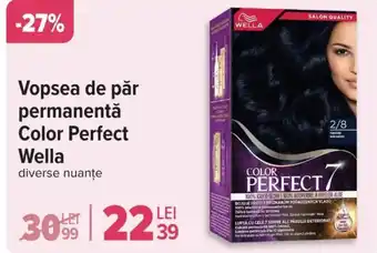 Carrefour Vopsea de păr permanentă Color Perfect Wella Ofertă